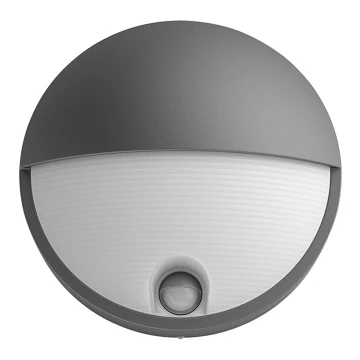 Philips - LED Lámpara exterior  con sensor LED/6W IP44