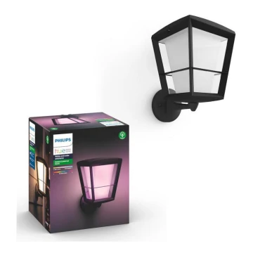 Philips - LED RGBW Aplique de exterior regulable Hue ECONIC LED/15W/230V IP44