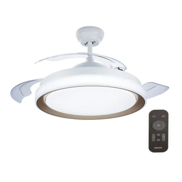 Philips - LED Ventilador de techo LED/35W/230V 5500/4000/3000K + mando a distancia