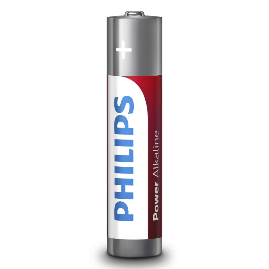 Philips LR03P12W/10 - 12 pz. Pila alcalina AAA POWER ALKALINE 1,5V