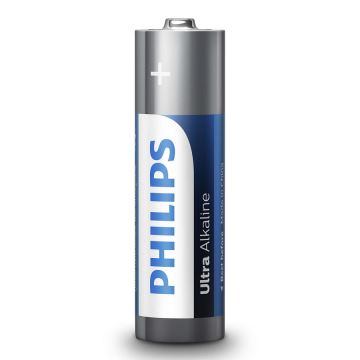 Philips LR6E4B/10 - 4 pz. Pila alcalina AA ULTRA ALKALINE 1,5V