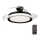 Philips-Plafón LED con ventilador BLISS LED/35W/230V 5500/4000/2700K negro + control remoto