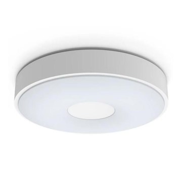 Philips - Plafón LED regulable COINER LED/24W/230V 2700K blanco