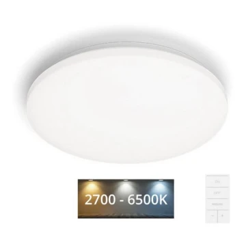 Philips - Plafón LED regulable LED/24W/230V 2700-6500K + control remoto