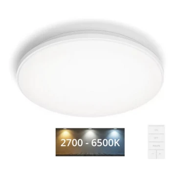 Philips - Plafón LED regulable LED/24W/230V 2700-6500K + control remoto