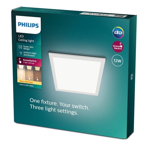 Philips - Plafón LED Regulable SCENE SWITCH LED/12W/230V 2700K