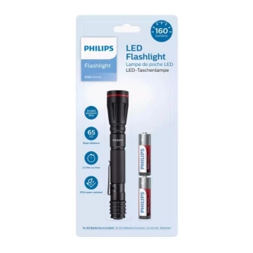 Philips SFL1001P/10 - LED Linterna 2xAA