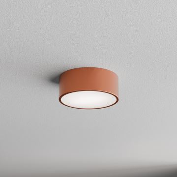 Plafón de baño CLEO 1xE27/24W/230V diá. 20 cm cobre IP54