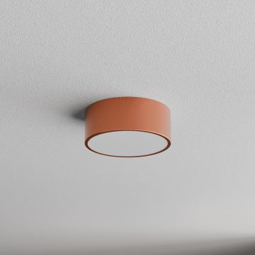 Plafón de baño CLEO 1xE27/24W/230V diá. 20 cm cobre IP54