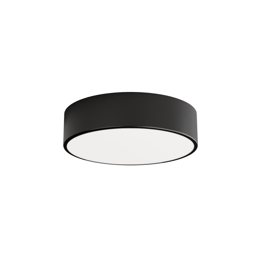 Plafón de baño CLEO 2xE27/24W/230V diá. 30 cm negro IP54