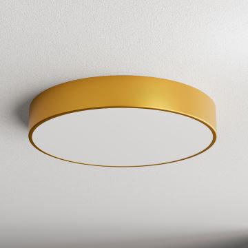 Plafón de baño CLEO 4xE27/24W/230V diá. 50 cm dorado IP54