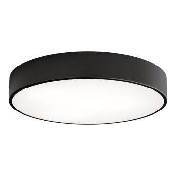 Plafón de baño CLEO 4xE27/24W/230V diá. 50 cm negro IP54