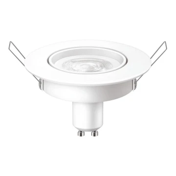 Plafón de techo empotrable LED Philips 1xGU10/3W/230V 2700K