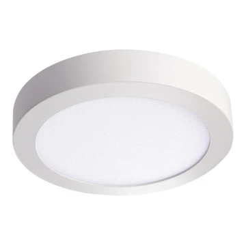 Plafón LED CARSA LED/18W/230V 3000K blanco 21,5 cm de diámetro