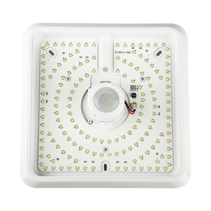 Plafón LED con sensor SAMSUNG CHIP LED/12W/230V 3000/4000/6000K blanco