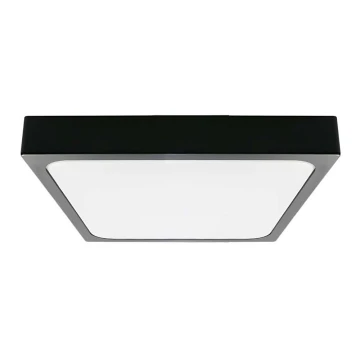 Plafón LED de baño con sensor LED/18W/230V 4000K IP44 negro