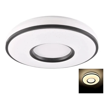 Plafón LED de baño DETROIT LED/18W/230V diá. 33 cm IP44