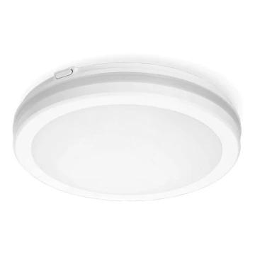 Plafón LED de baño LED/18W/230V 3000/4000/6500K IP65 diá. 30 cm blanco