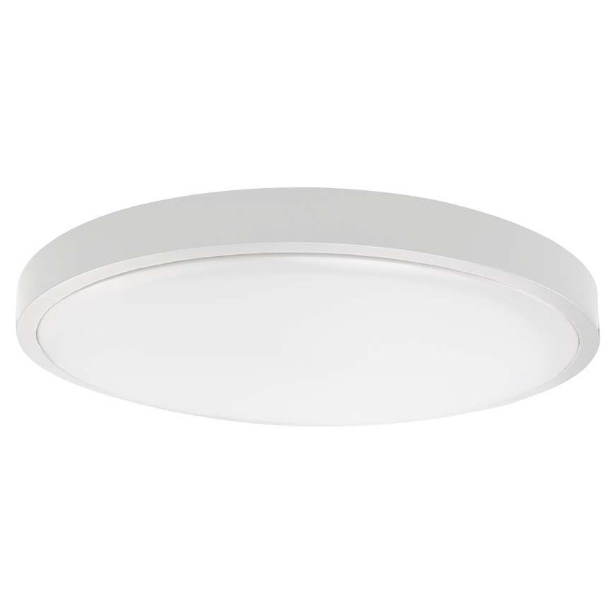 Plafón LED de baño LED/18W/230V IP44 3000K diá. 25 cm blanco