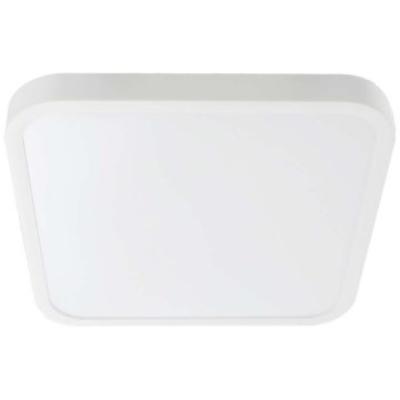 Plafón LED de baño LED/18W/230V IP44 4000K 25x25 cm blanco