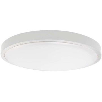 Plafón LED de baño LED/18W/230V IP44 4000K diá. 25 cm blanco