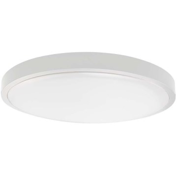 Plafón LED de baño LED/18W/230V IP44 6500K diá. 25 cm blanco