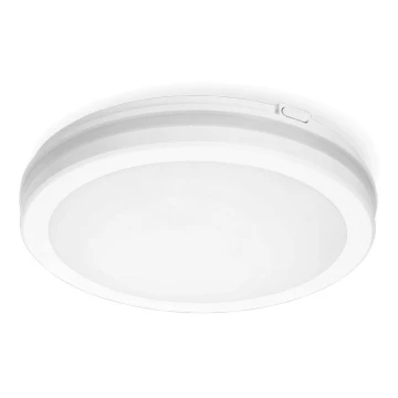 Plafón LED de baño LED/24W/230V 3000/4000/6500K IP65 diá. 30 cm blanco