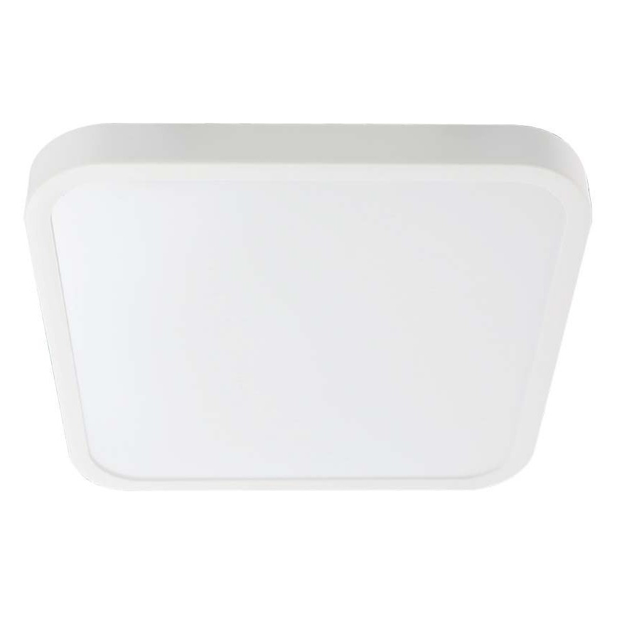 Plafón LED de baño LED/24W/230V IP44 3000K 29x29 cm blanco