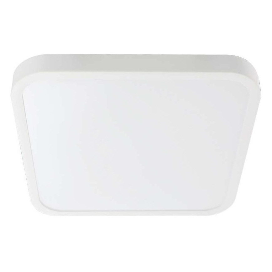 Plafón LED de baño LED/24W/230V IP44 4000K 29x29 cm blanco