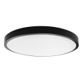 Plafón LED de baño SAMSUNG CHIP LED/18W/230V IP44 3000K diá. 25 cm negro