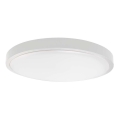 Plafón LED de baño SAMSUNG CHIP LED/24W/230V IP44 3000K diá. 29 cm blanco