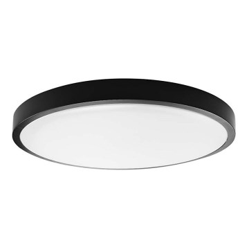 Plafón LED de baño SAMSUNG CHIP LED/24W/230V IP44 6500K diá. 29 cm negro