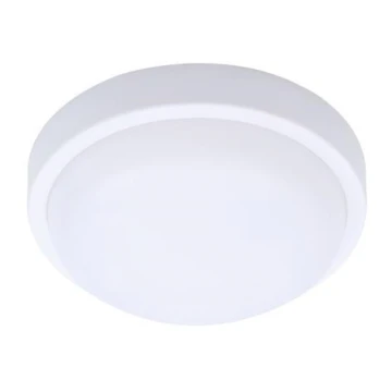 Plafón LED de exterior SIENA LED/13W/230V diá. 17 cm IP54 blanco