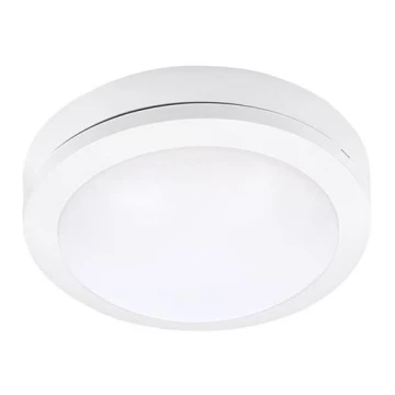 Plafón LED de exterior SIENA LED/13W/230V IP54 diá. 17 cm blanco