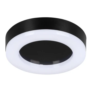 Plafón LED de exterior TURA LED/15W/230V 4000K IP54 negro