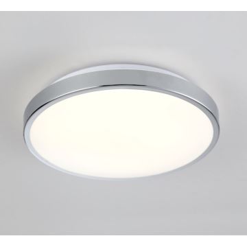 Plafón LED KERN LED/15W/230V diá. 30 cm cromo brillante