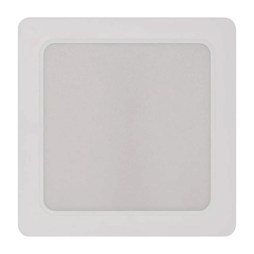Plafón LED LED/18W/230V 17x17 cm blanco