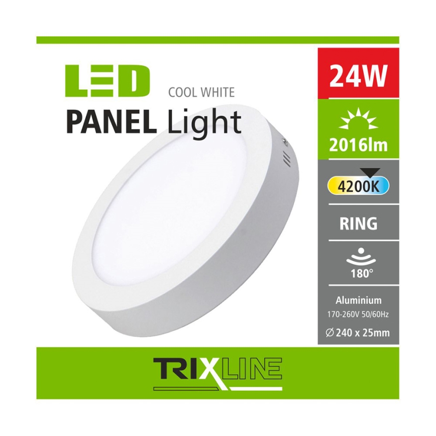 Plafón LED LED/24W/230V 4200K