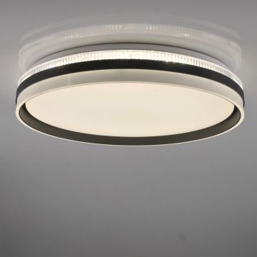 Luz de techo LED regulable para baño BARBARA LED/72W/230V 3000-6000K IP44 + control remoto