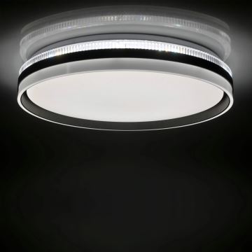 Luz de techo LED regulable para baño BARBARA LED/72W/230V 3000-6000K IP44 + control remoto