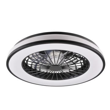 Plafón LED regulable con ventilador LED/48W/230V 3000-6500K + control remoto