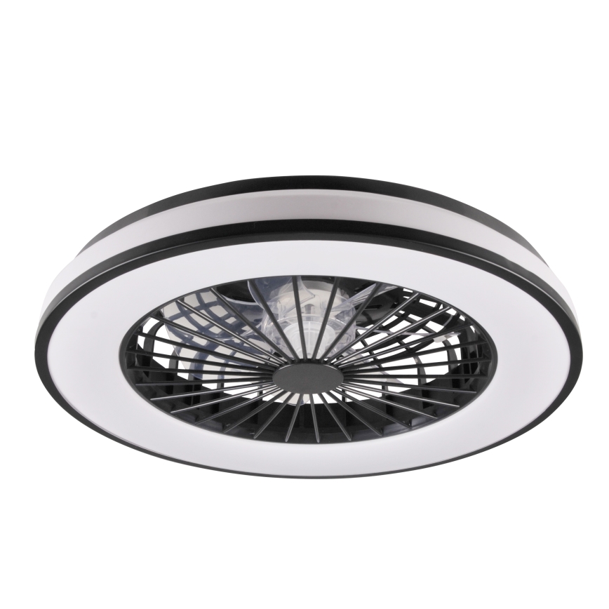 Plafón LED regulable con ventilador LED/48W/230V 3000-6500K + control remoto