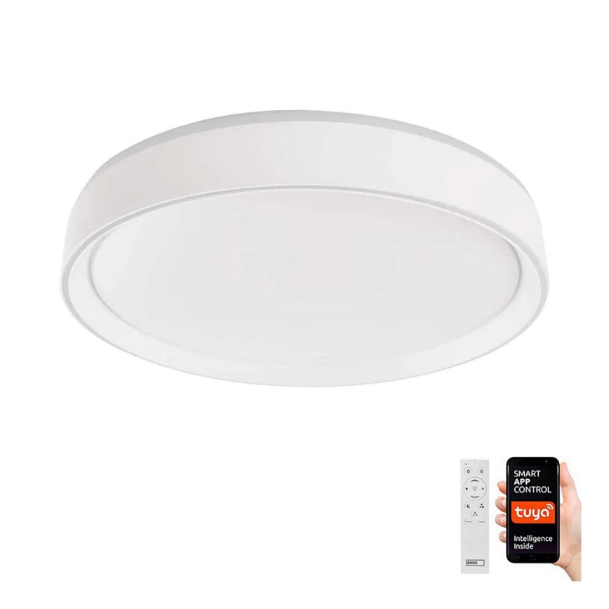 Plafón LED regulable GoSmart LED/30W/230V diá. 40 cm 2700-6500K Wi-Fi Tuya + control remoto