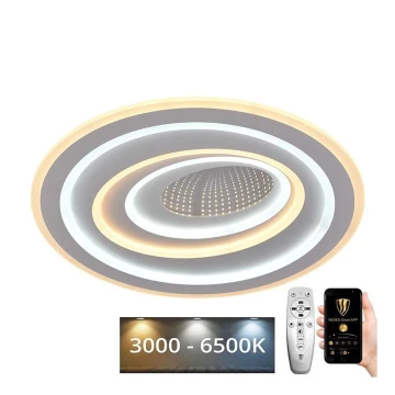 Plafón LED regulable LED/120W/230V 3000-6500K + control remoto