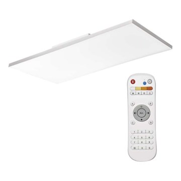 Plafón LED regulable LED/24W/230V 2700K-6000K rectángulo CRI 95 + control remoto