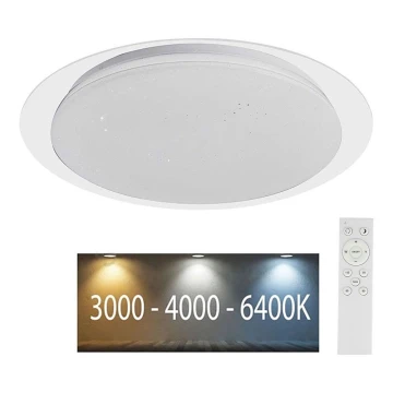 Plafón LED regulable LED/40W/230V 3000K/4000K/6500K + CR