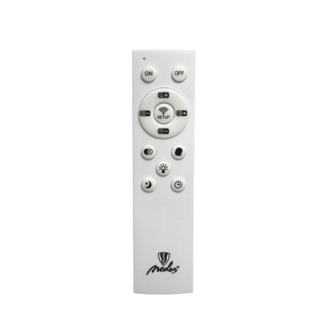Plafón LED regulable LED/70W/230V 3000-6500K blanco + control remoto