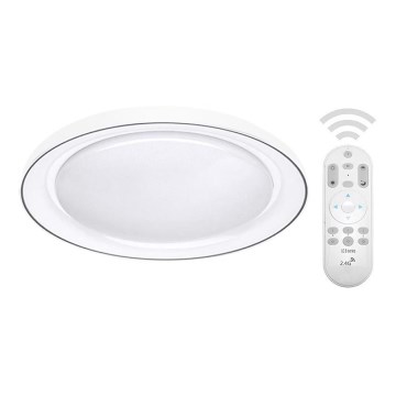 Plafón LED regulable OPAL LED/24W/230V + control remoto