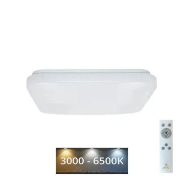 Plafón LED regulable OPAL LED/36W/230V 3000-6500K + control remoto