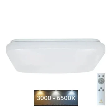 Plafón LED regulable OPAL LED/60W/230V 3000-6500K + control remoto